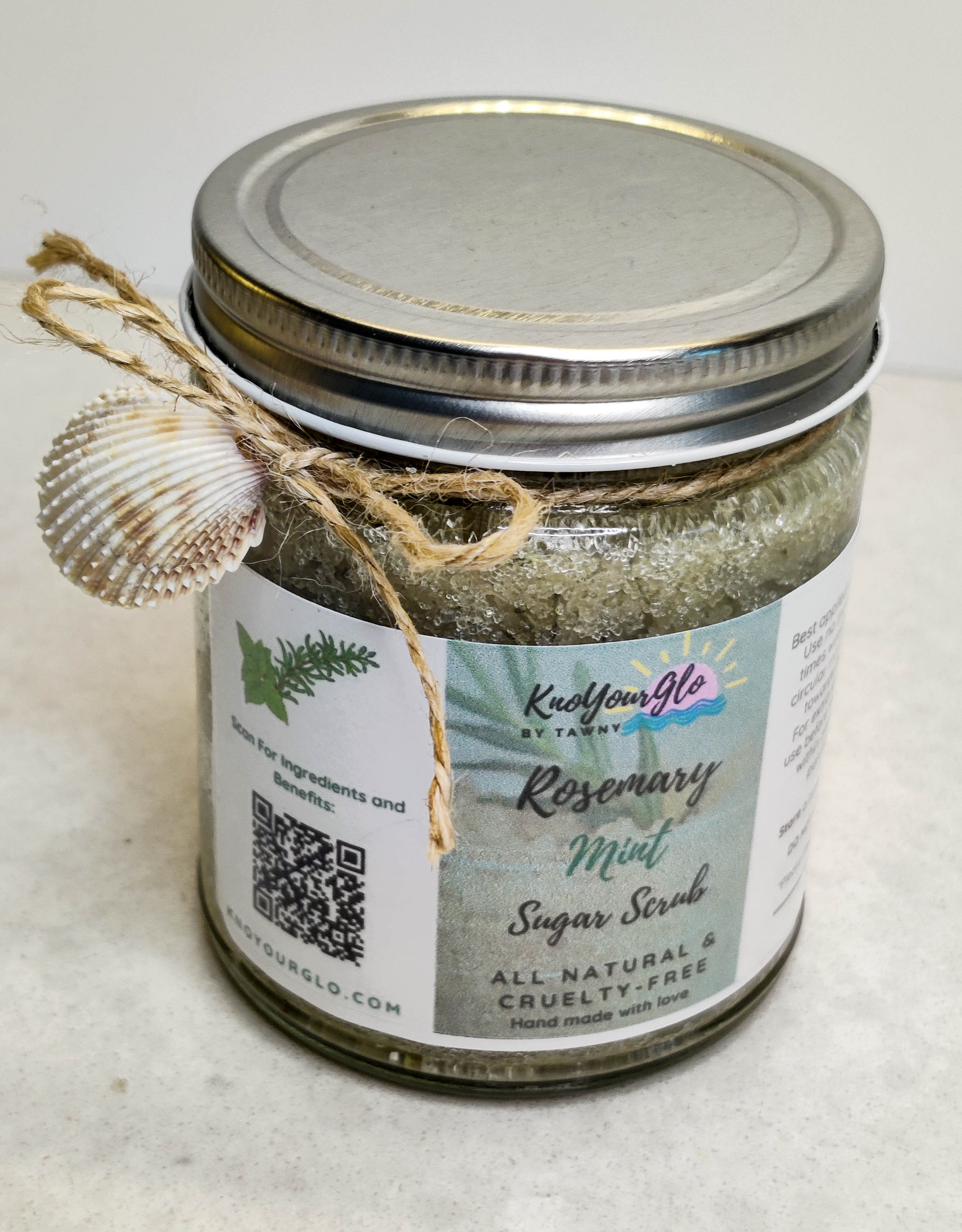 Rosemary Mint Sugar Scrub – UnTamed Naturals